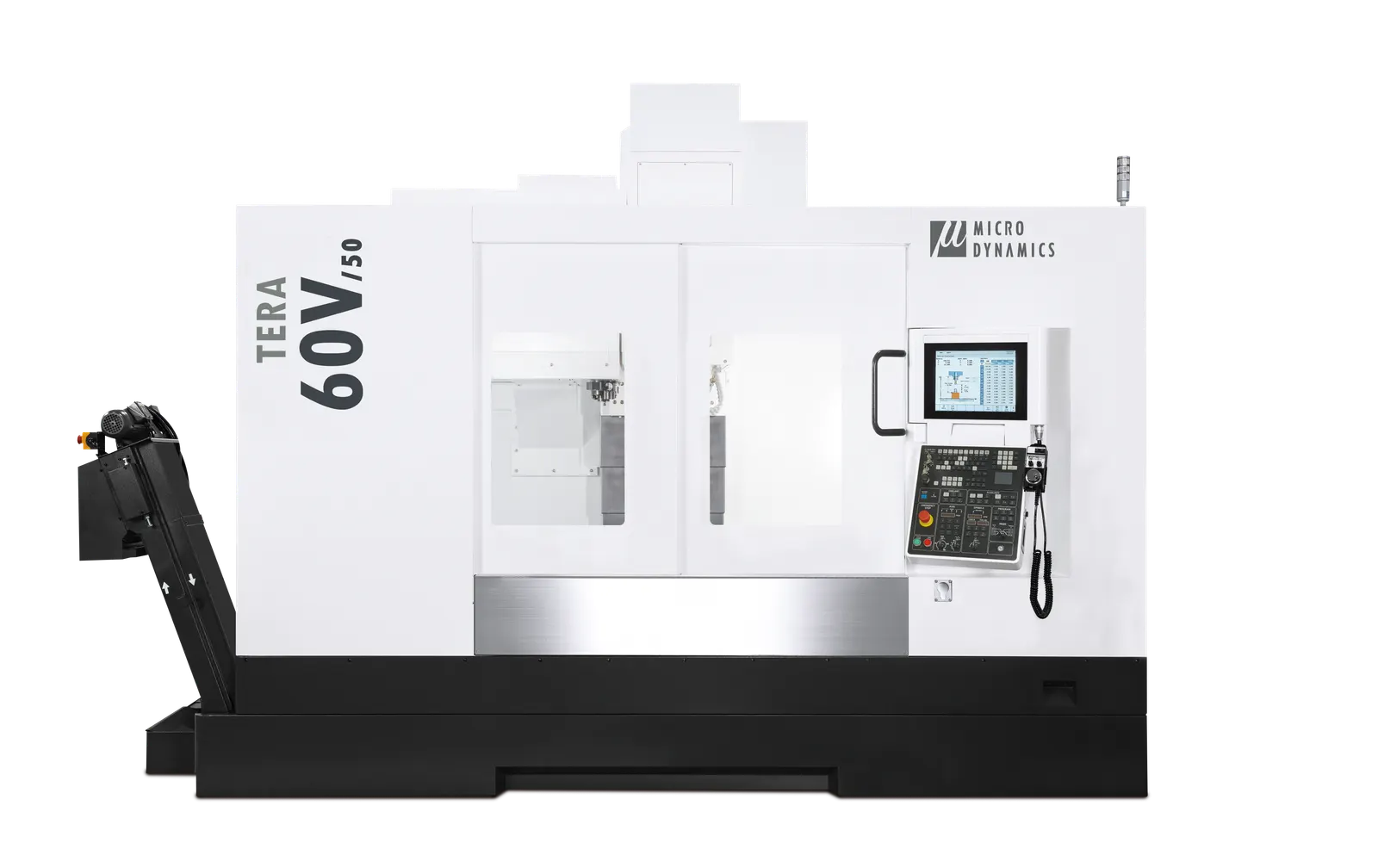 The Tera 60V/50 (50-Taper) CNC machine VMC by Micro Dynamics
