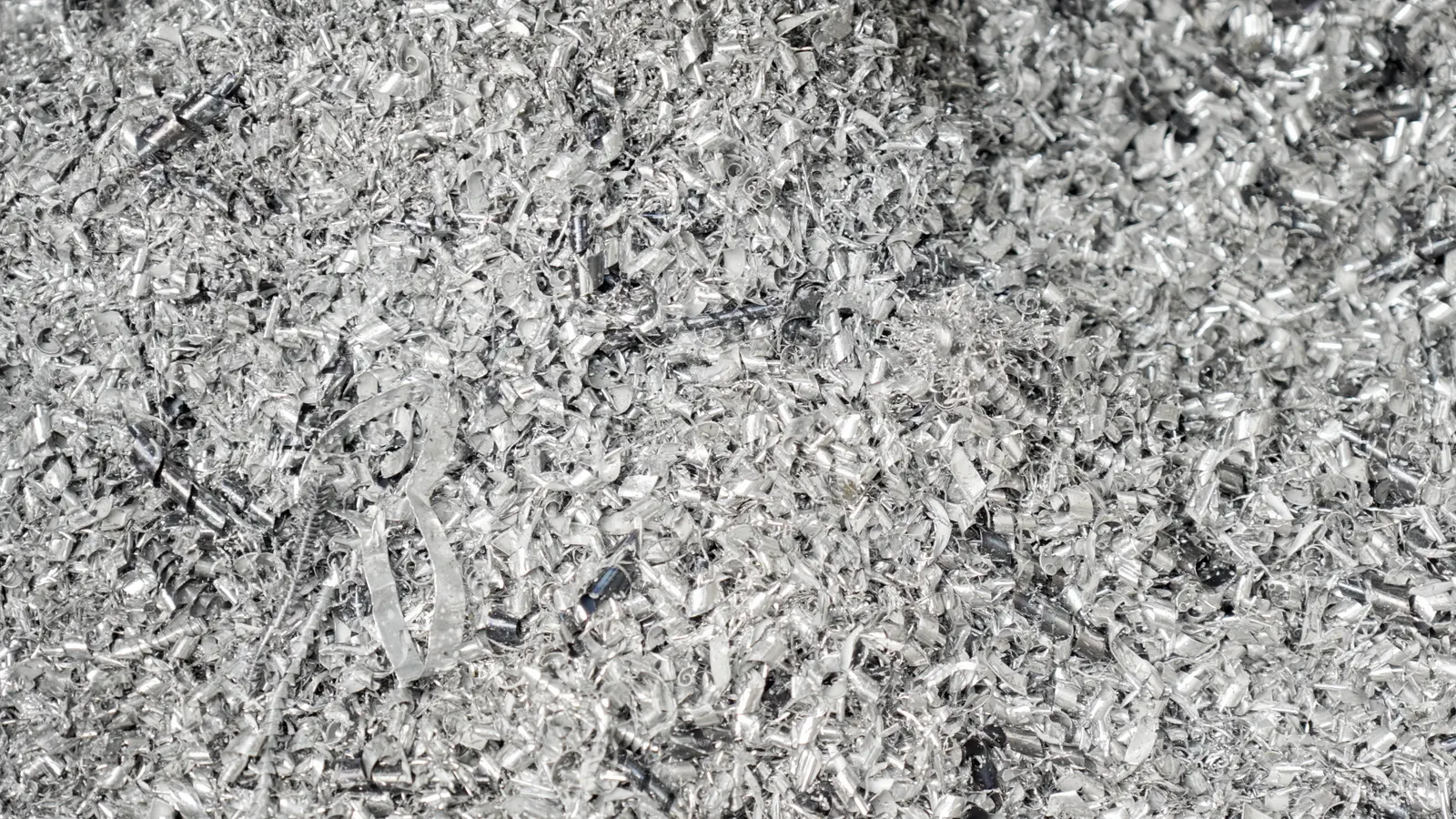 Chips from CNC Machining